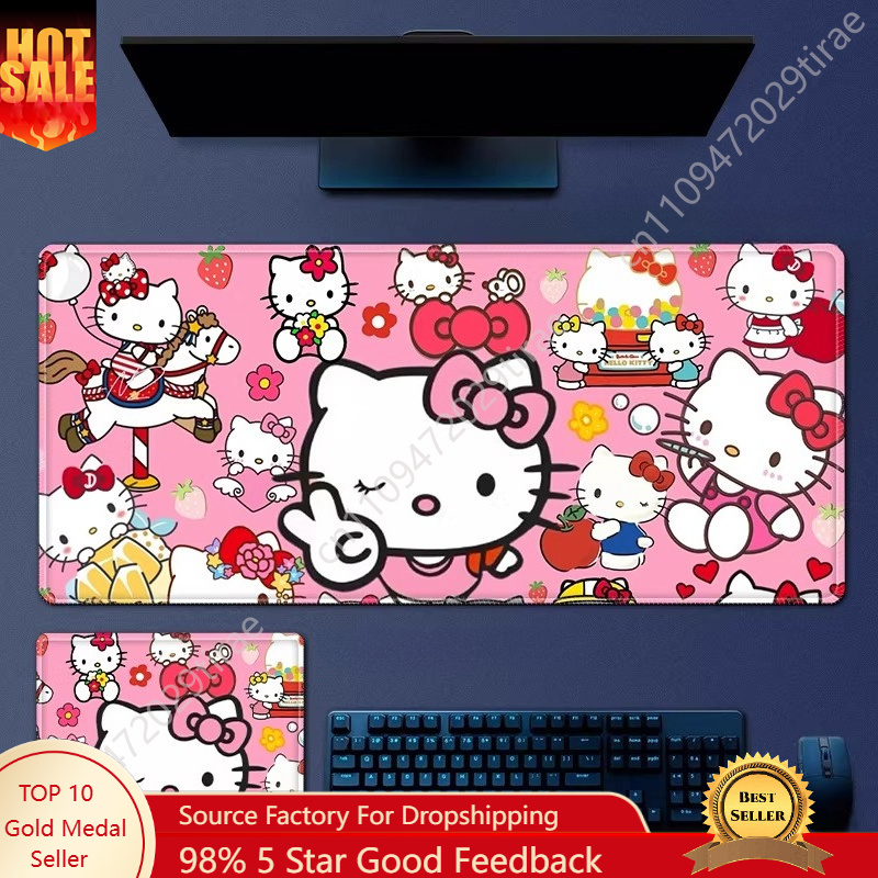 Leather Desk Pad - High Definition Hello Kitty Non-slip Leather