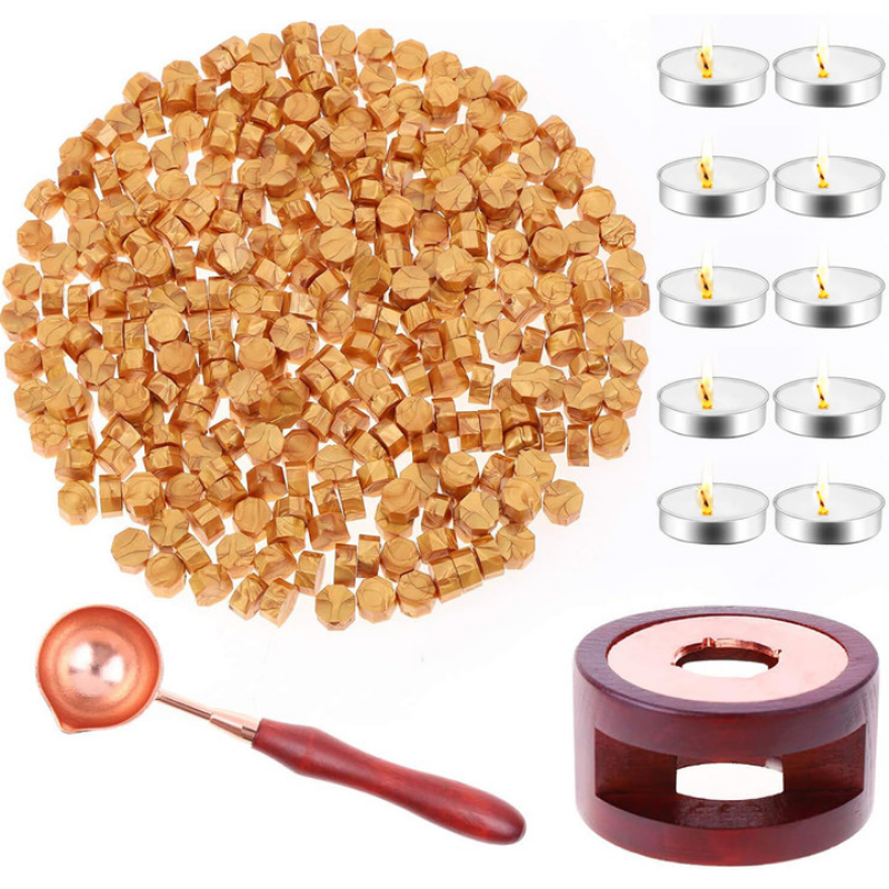 Wax Seal Set Includes 200 Gold - Wax Seal Stamp Set 리뷰 및 가격