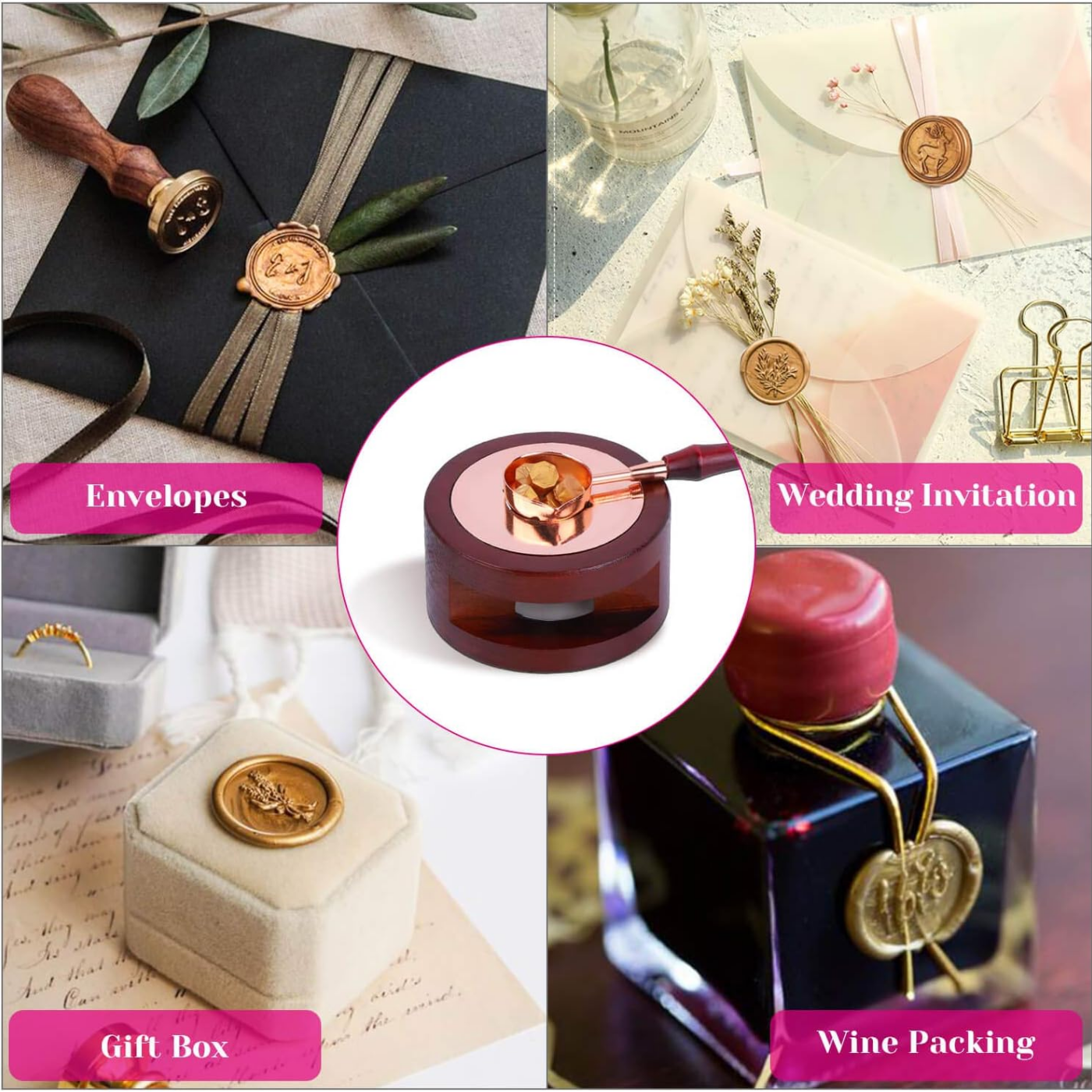 Wax Seal Set Includes 200 Gold - Wax Seal Stamp Set 리뷰 및 가격