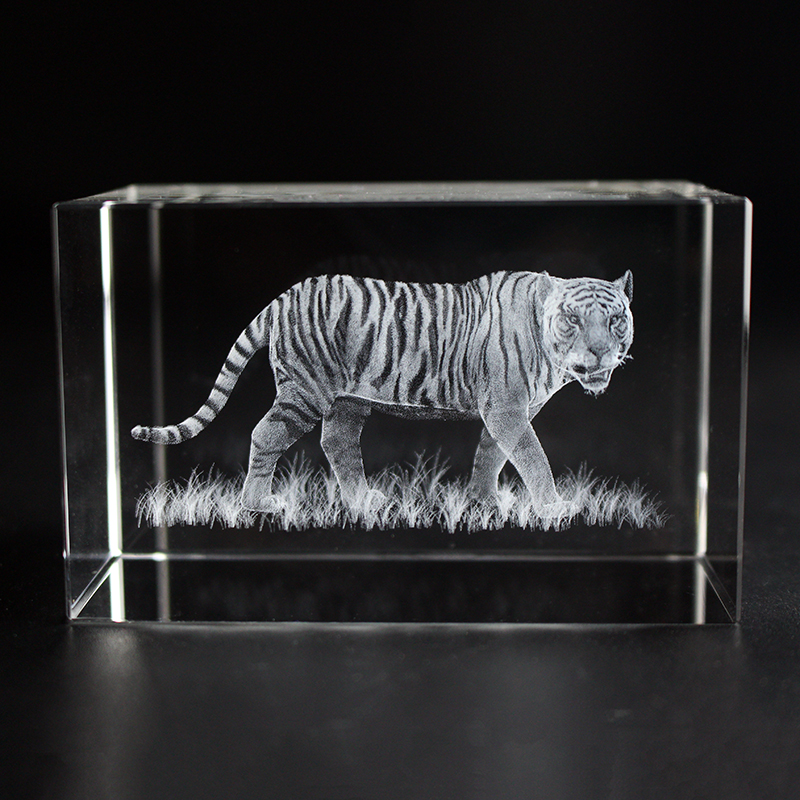 K9 Crystal Tiger Model Statue  - Paper Weight Crystal 리뷰 및 가격