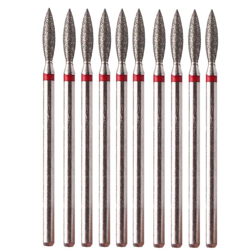 10pcs Diamond Nail Drill Bits  - Gel Refill Pack 리뷰 및 가격
