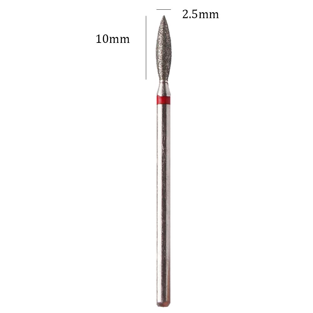 10pcs Diamond Nail Drill Bits  - Gel Refill Pack 리뷰 및 가격