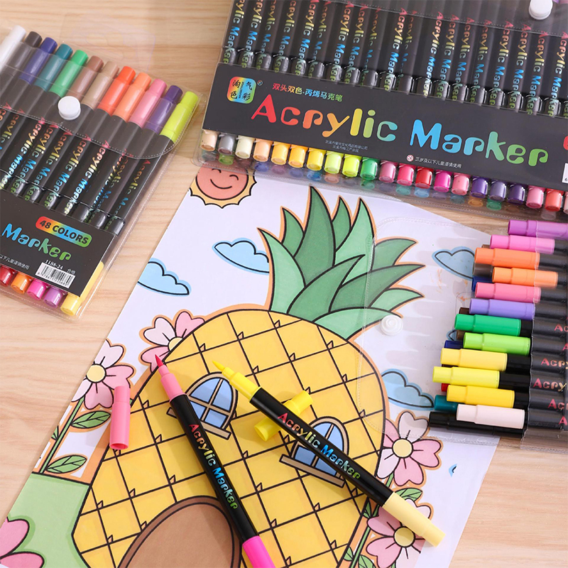 24-120Colors Art Use Acrylic P - Correction Pen Fine 리뷰 및 가격