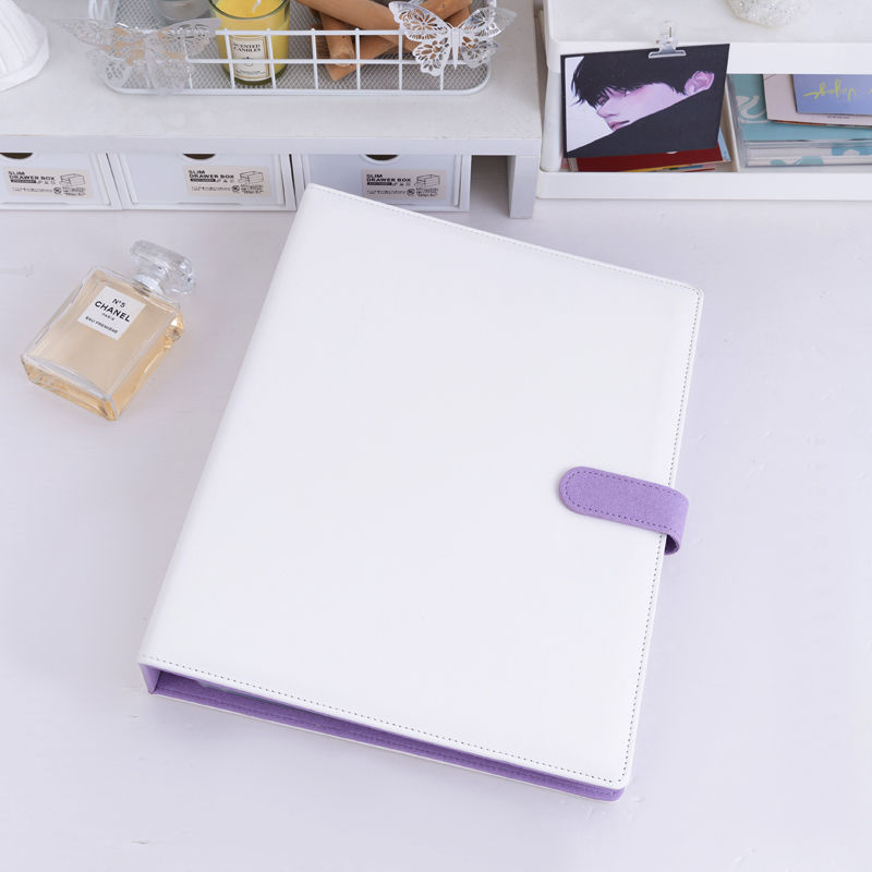 Color Blocking Binder A4 Loose - Binder A4 Lever 리뷰 및 가격