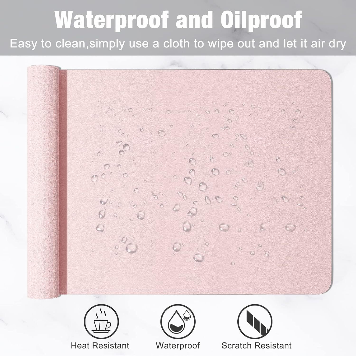 1 Pcs Large Size 60*30mm Offic - Leather Desk Pad 리뷰 및 가격