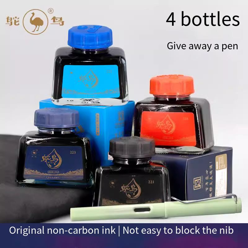 Ostrich 2-Series Fountain Pen  - Fountain Pen Bottled Ink 리뷰 및 가격