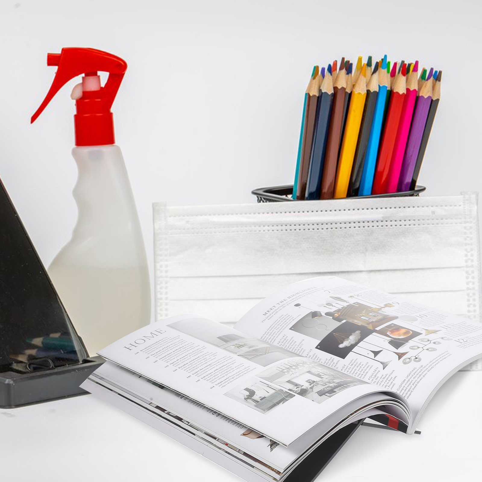 1Set Acrylic Book Holder Stand - Magazine Holder Rack 리뷰 및 가격