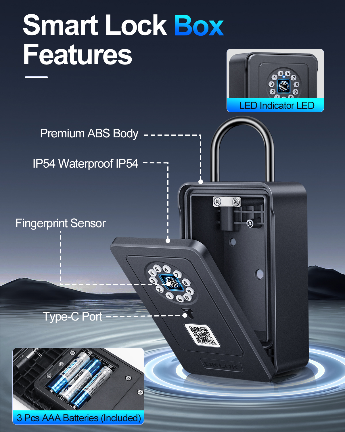 Hollarm Fingerprint Password S - Card Index Box 리뷰 및 가격