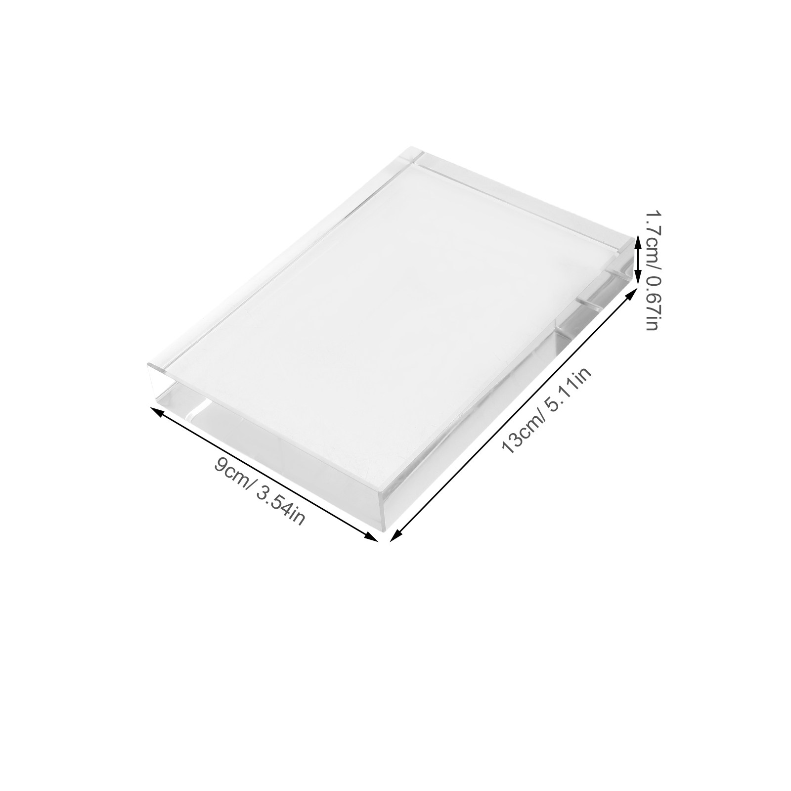 Crystal Square Glass Block Pap - Paper Weight Crystal 리뷰 및 가격