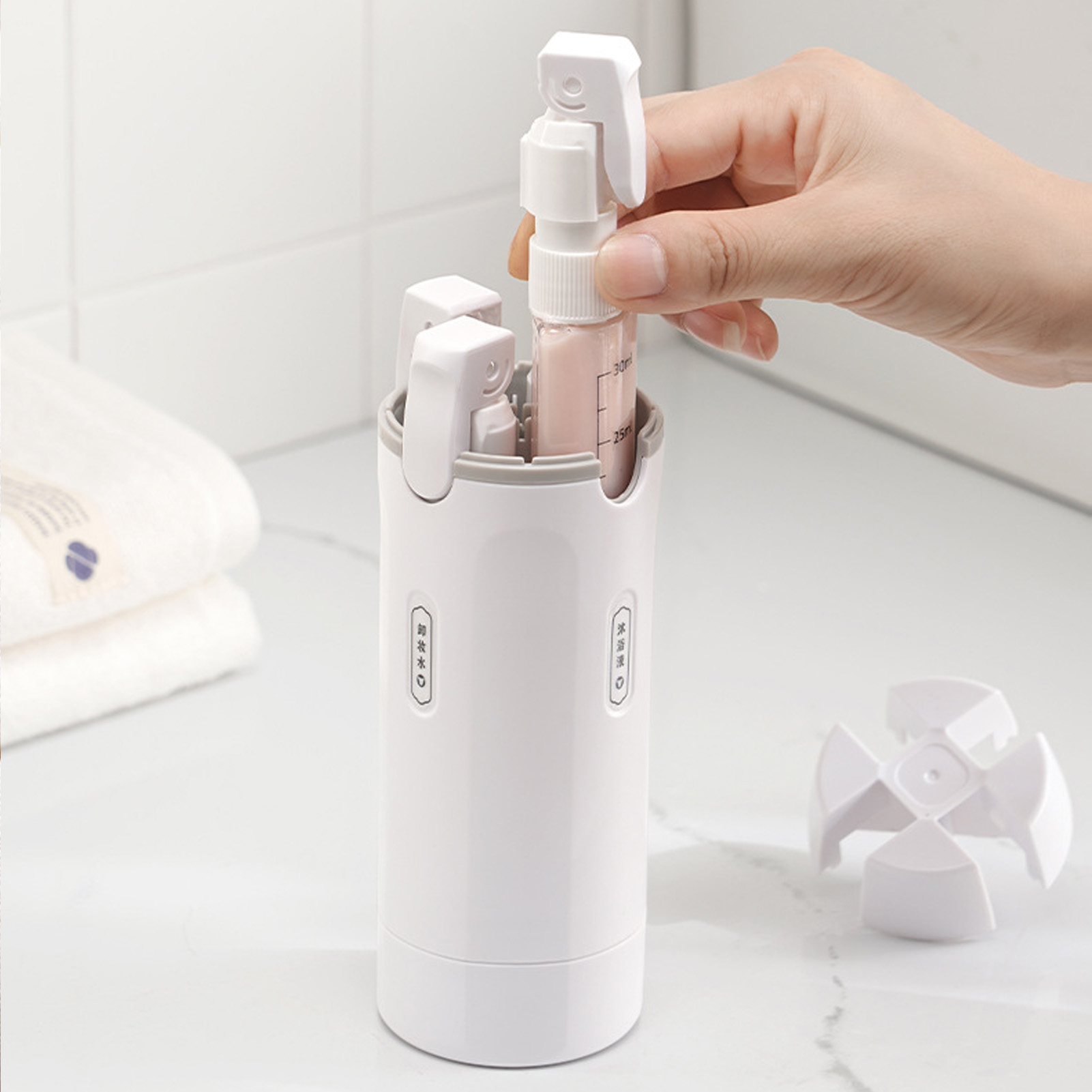 4-in-1 Travel Liquid Dispenser - Gel Refill Pack 리뷰 및 가격