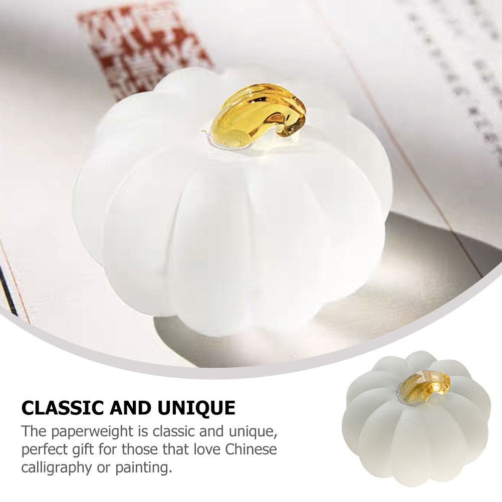 Pumpkin Shape Crystal Glass Pa - Paper Weight Crystal 리뷰 및 가격
