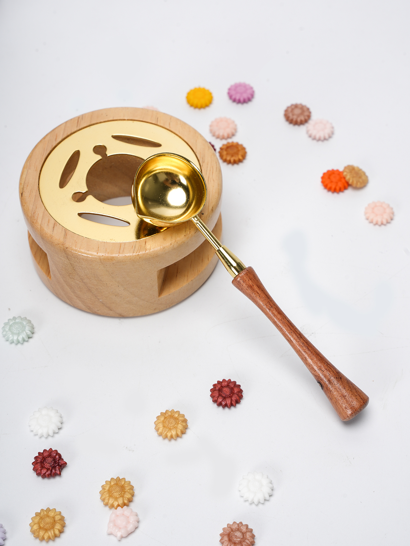 1set Wax Seal Set Wood Wax Mel - Wax Seal Stamp Set 리뷰 및 가격