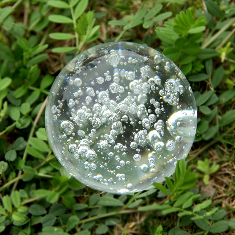 40/60/80MM Clear Bubble Crysta - Paper Weight Crystal 리뷰 및 가격