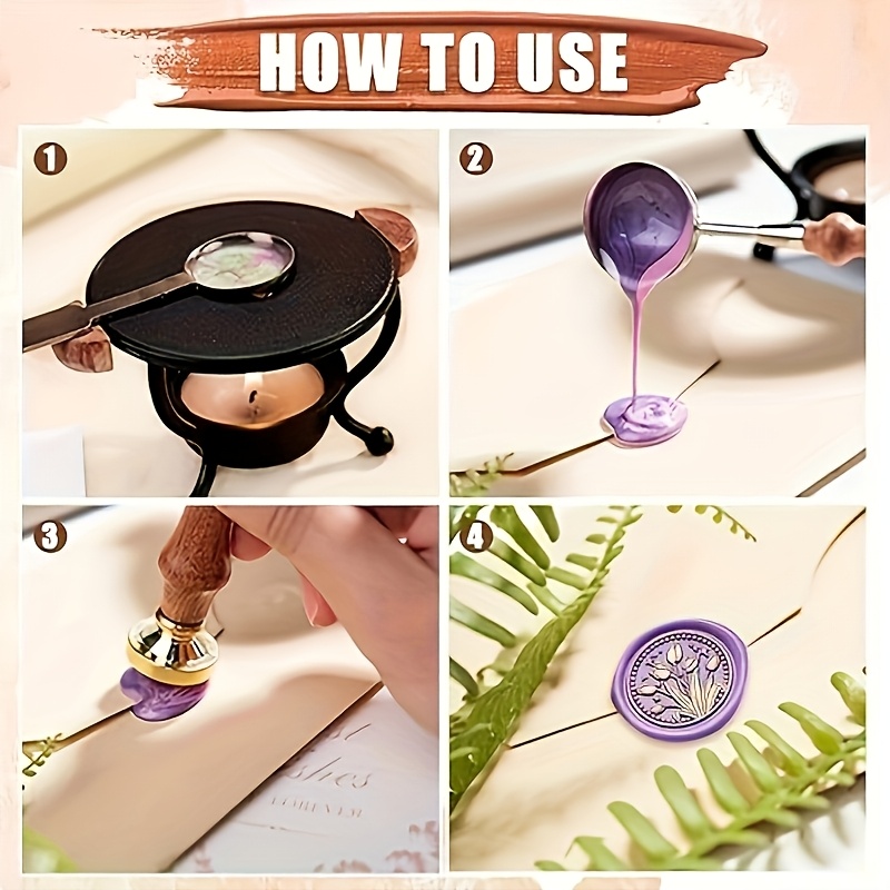 21pc wax stamp set with variou - Wax Seal Stamp Set 리뷰 및 가격