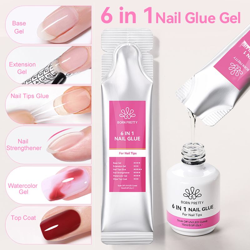 BORN PRETTY 15g 6 IN 1 Extensi - Gel Refill Pack 리뷰 및 가격