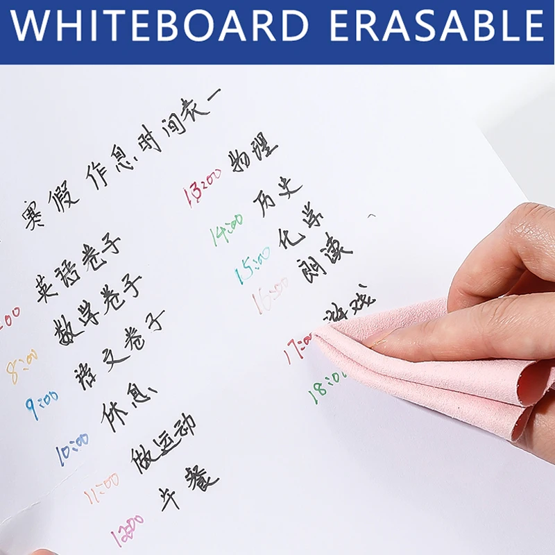 6pcs Color Erasable Whiteboard - Correction Pen Fine 리뷰 및 가격