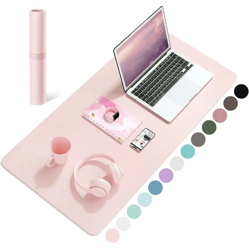 Desk Mat Waterproof PVC Mouse  - Leather Desk Pad 리뷰 및 가격