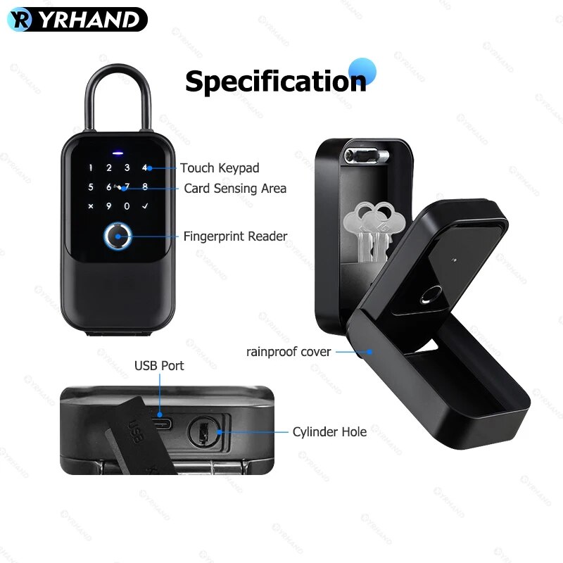 TTlock Smartkey Lock Box Home  - Card Index Box 리뷰 및 가격