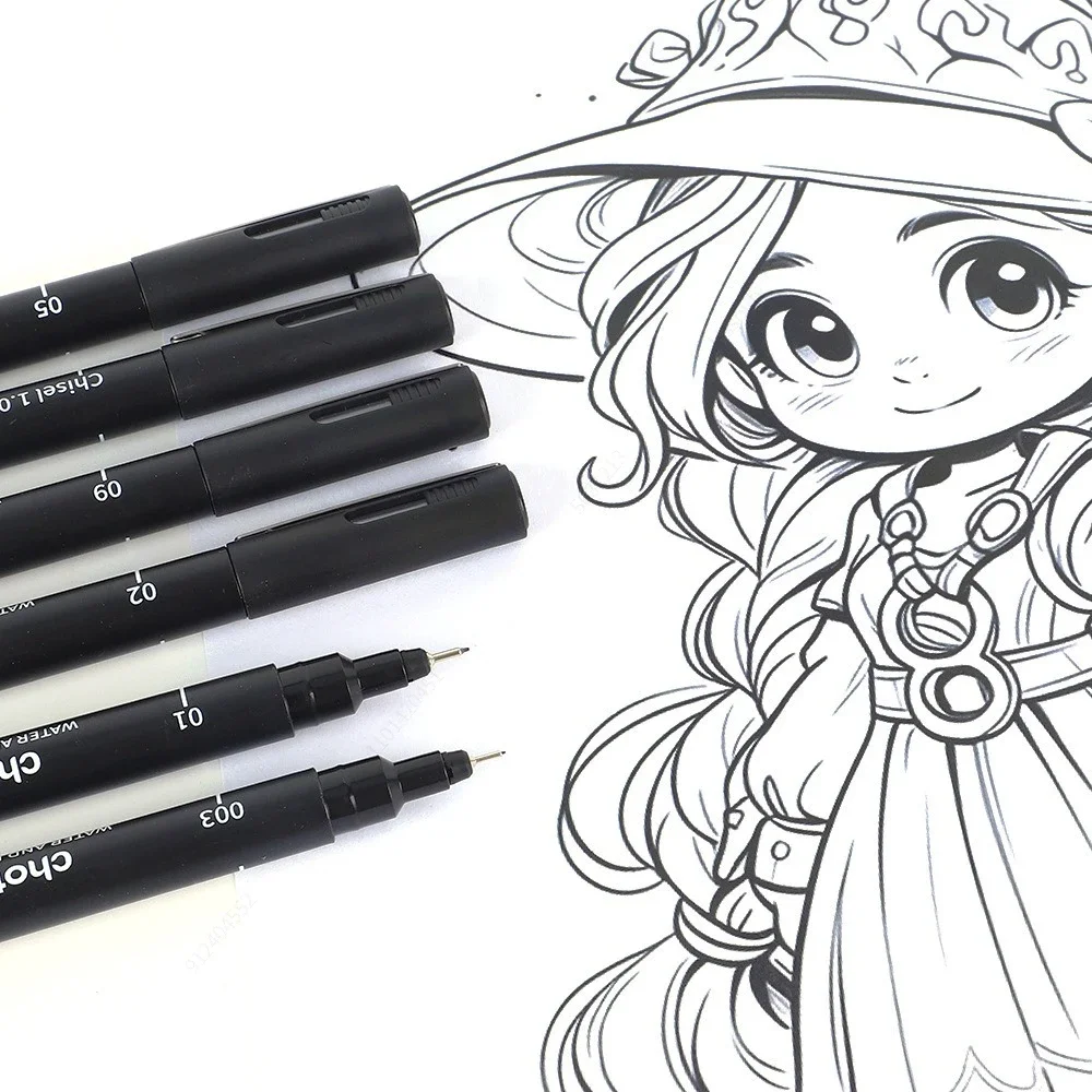 Black Micro Pens,15 Sizes,Wate - Archive Box Set 리뷰 및 가격