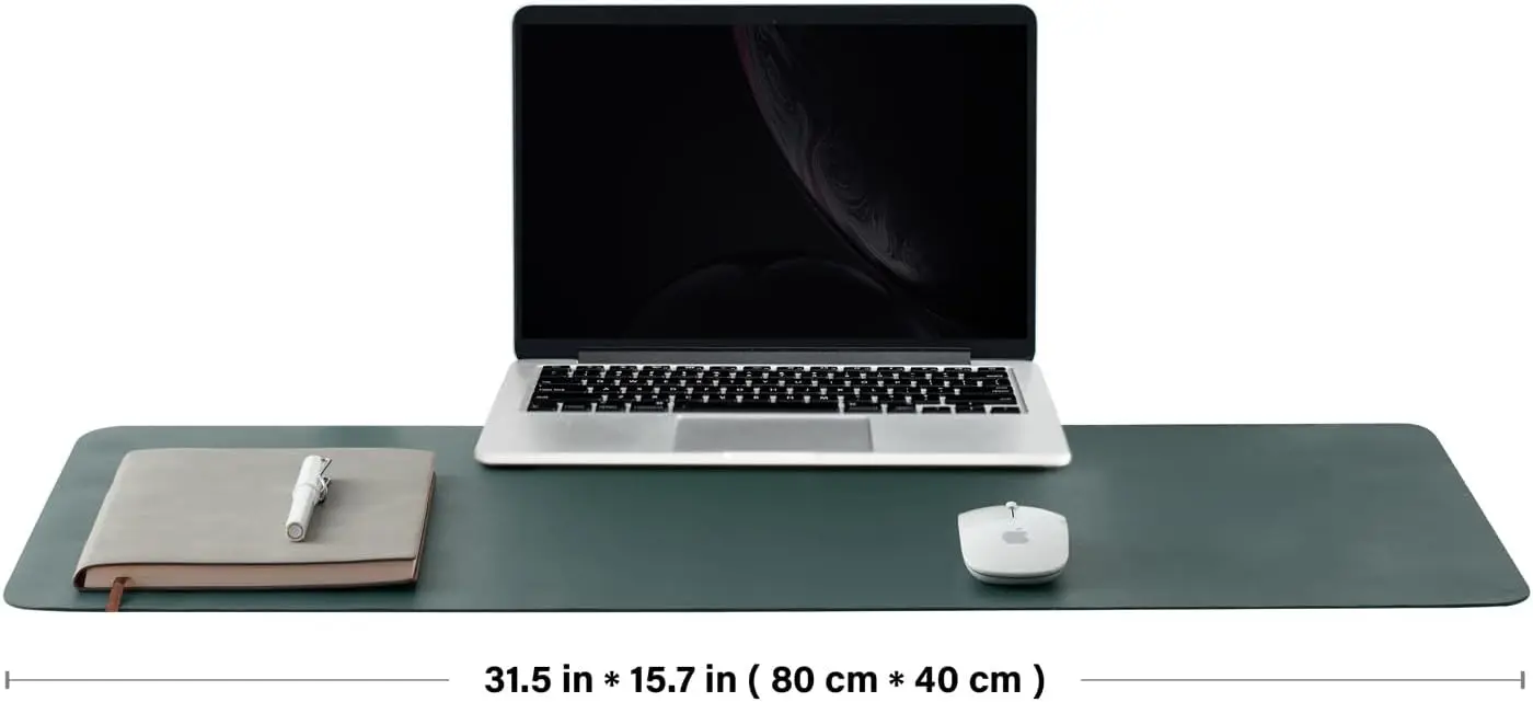 Cork Desk Mat Dual-Sided Desk  - Leather Desk Pad 리뷰 및 가격