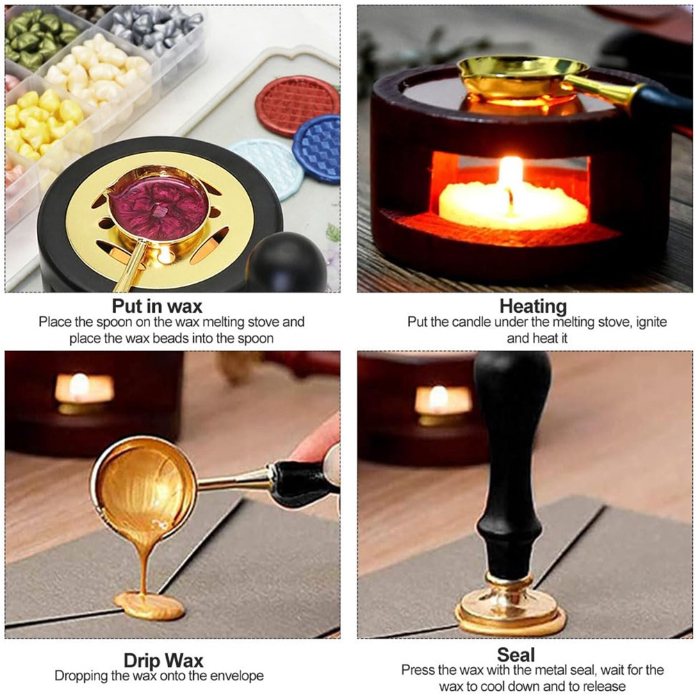 Personalized Wax Seal Stamp Ki - Wax Seal Stamp Set 리뷰 및 가격