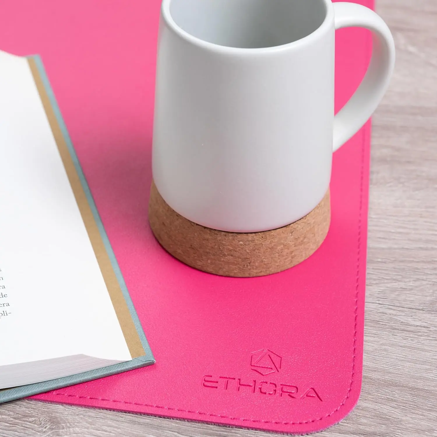 Desk Mat with Non-Slip Suede B - Leather Desk Pad 리뷰 및 가격