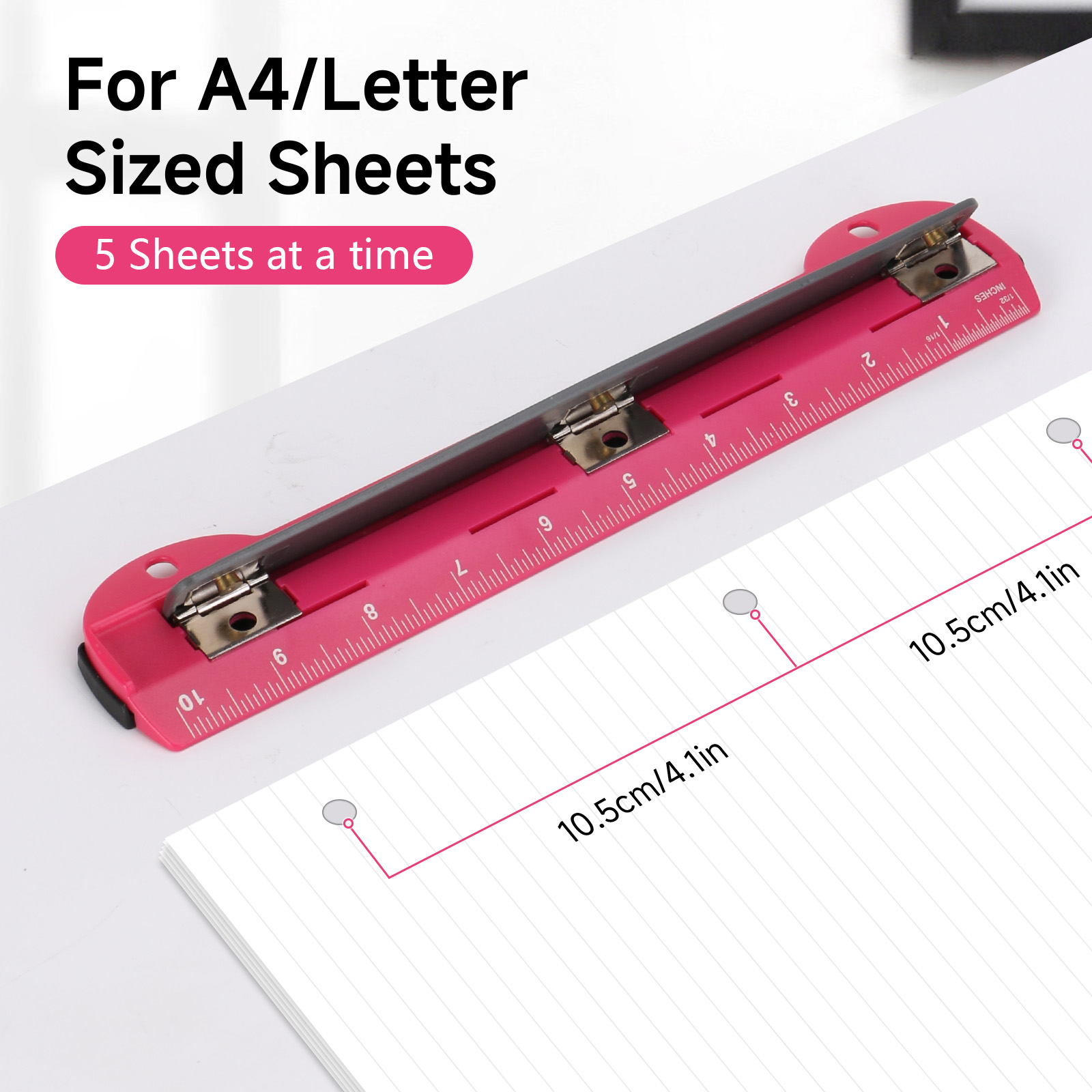 EAGLE 3-Hole Punch for A4/Lett - Binder A4 Lever 리뷰 및 가격