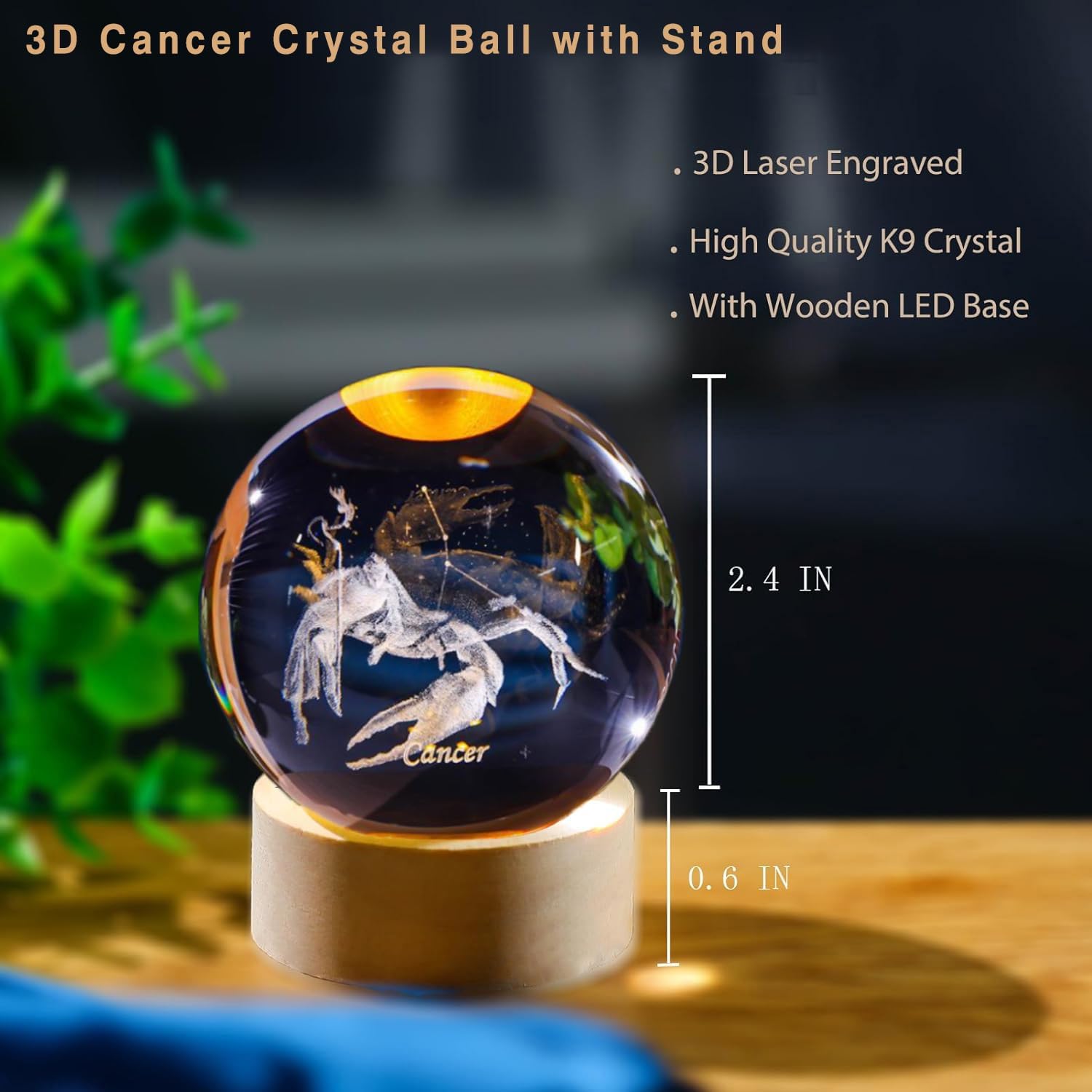 3D Cancer Constellation Crysta - Paper Weight Crystal 리뷰 및 가격