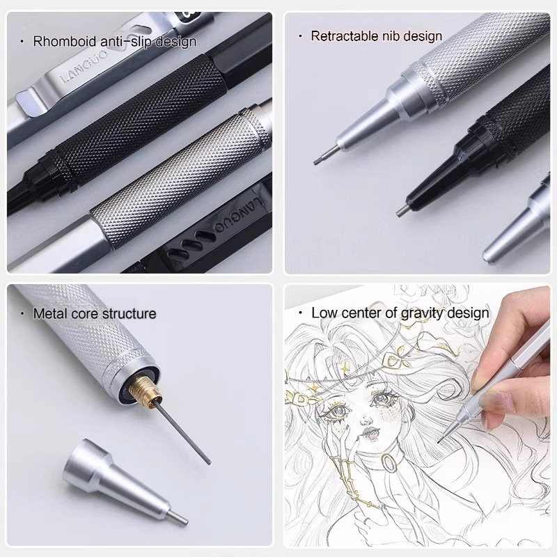 Languo Automatic Mechanical Pe - Mechanical Pencil 0.3 리뷰 및 가격