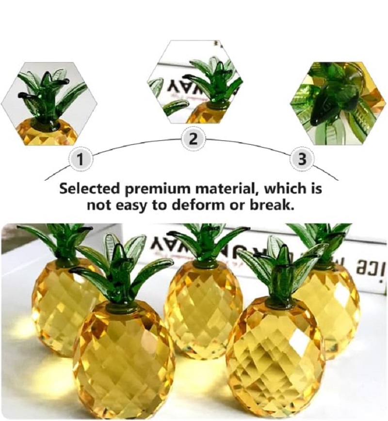 Crystal fruit Paperweight with - Paper Weight Crystal 리뷰 및 가격