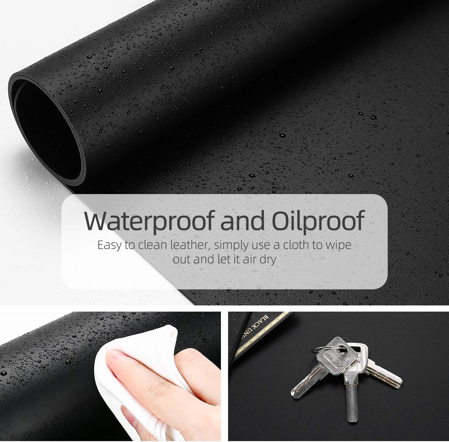 Dual-Sided Desk Pad Protector, - Leather Desk Pad 리뷰 및 가격