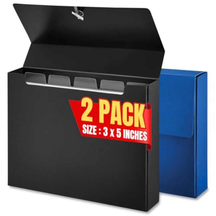 Index Card Box 3x5, Index Card - Card Index Box 리뷰 및 가격
