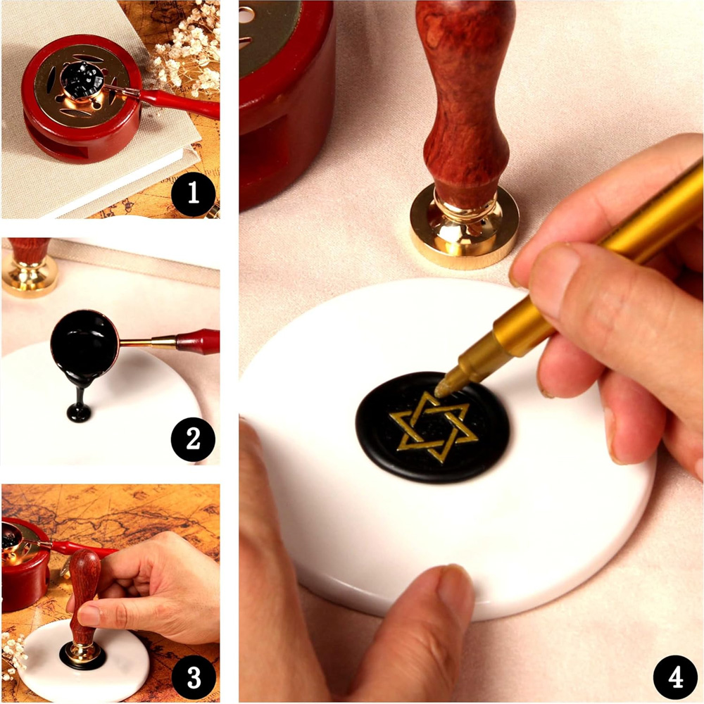 Personalized Wax Sealing Stamp - Wax Seal Stamp Set 리뷰 및 가격