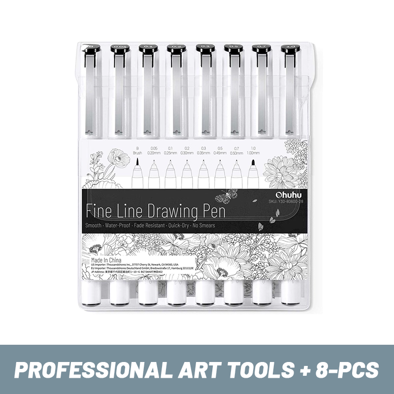 Ohuhu Micro Pen Fineliner Draw - Correction Pen Fine 리뷰 및 가격
