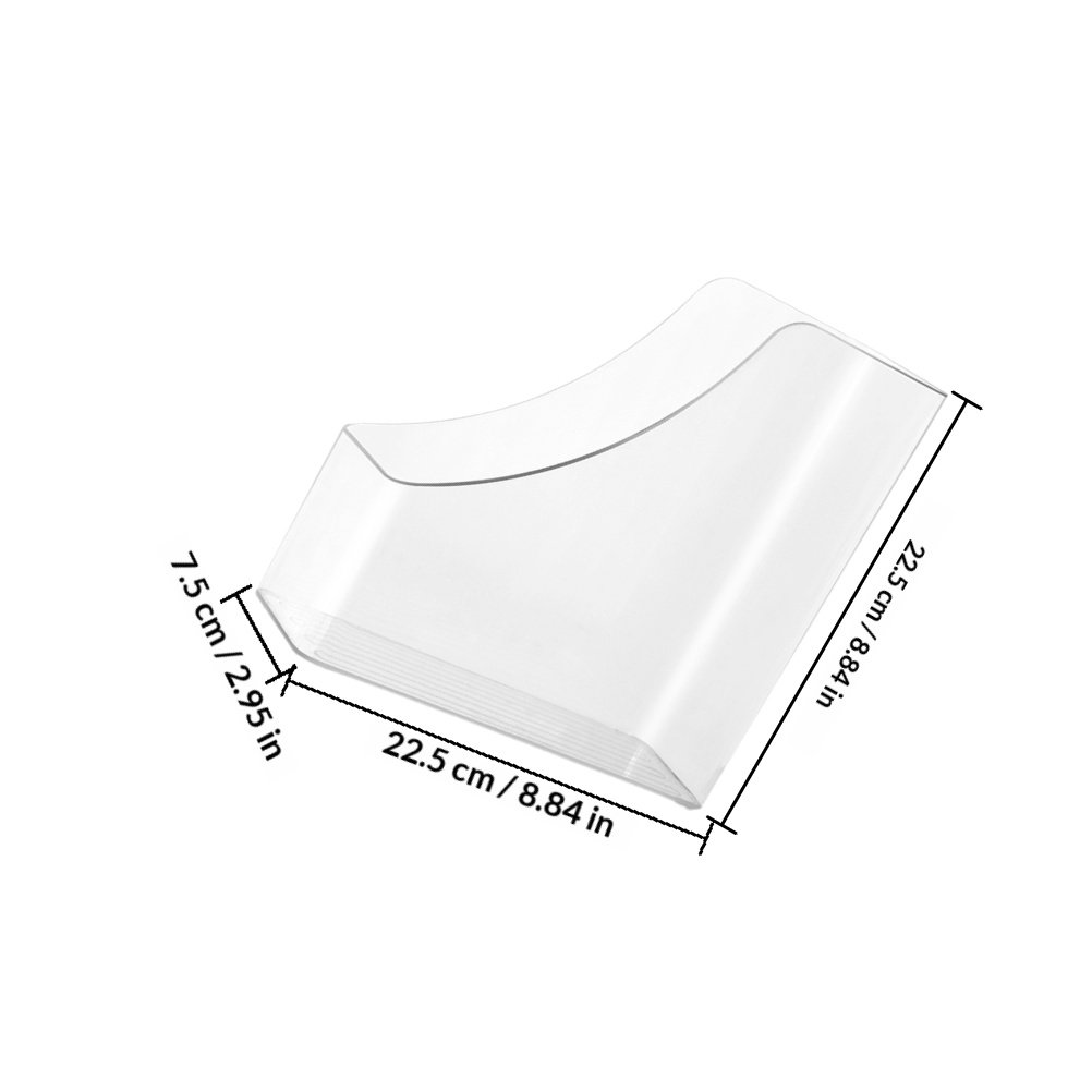 2Pcs Clear File Organizer Desk - Magazine Holder Rack 리뷰 및 가격