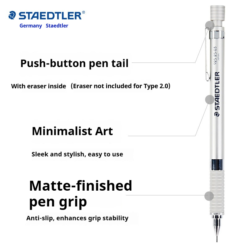 Staedtler 925 Full Metal Draft - Mechanical Pencil 0.3 리뷰 및 가격