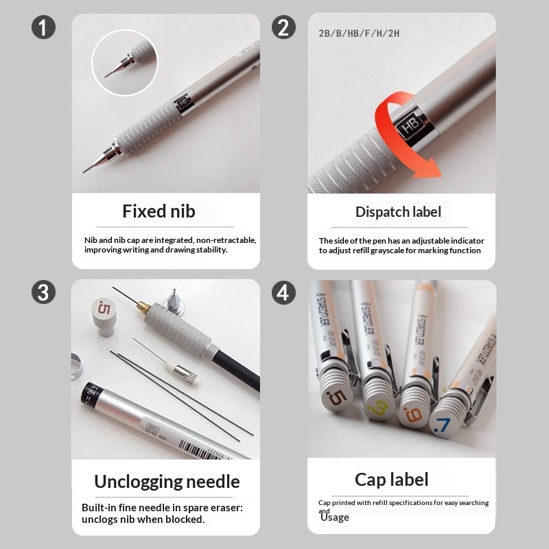 Staedtler 925 Full Metal Draft - Mechanical Pencil 0.3 리뷰 및 가격