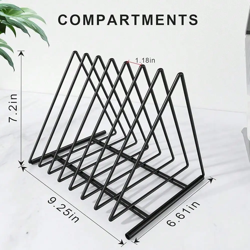 Triangle File Folder Racks,7 S - Magazine Holder Rack 리뷰 및 가격
