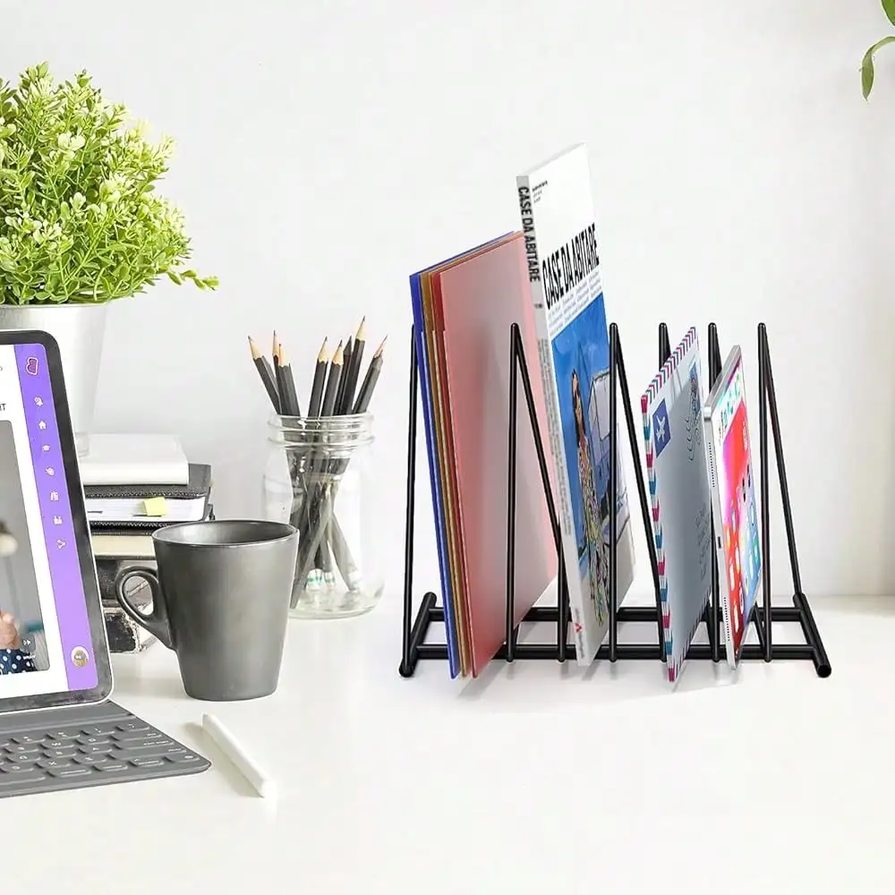 Triangle File Folder Racks,7 S - Magazine Holder Rack 리뷰 및 가격