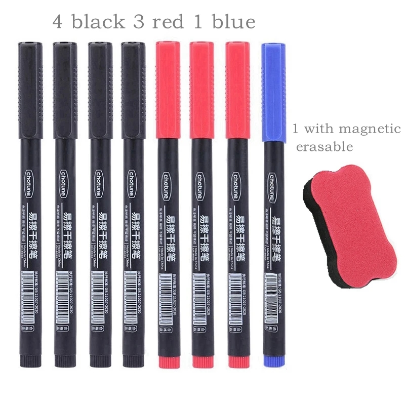 8pcs Erasable Whiteboard Pen 0 - Correction Pen Fine 리뷰 및 가격