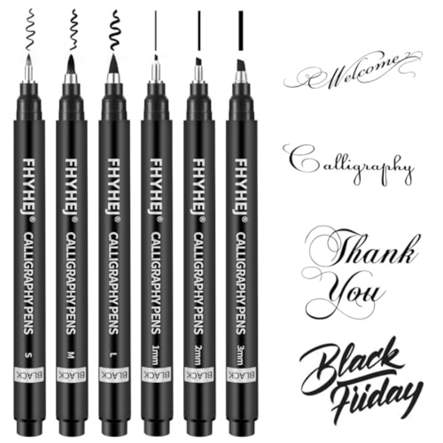 Calligraphy Pen, 6 Size Callig - Archive Box Set 리뷰 및 가격