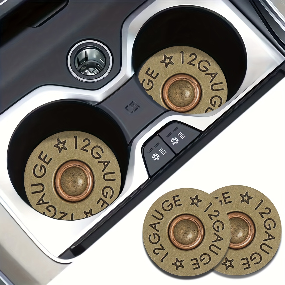 2-Pack Bullet-Shaped Design Ca - Leather Desk Pad 리뷰 및 가격