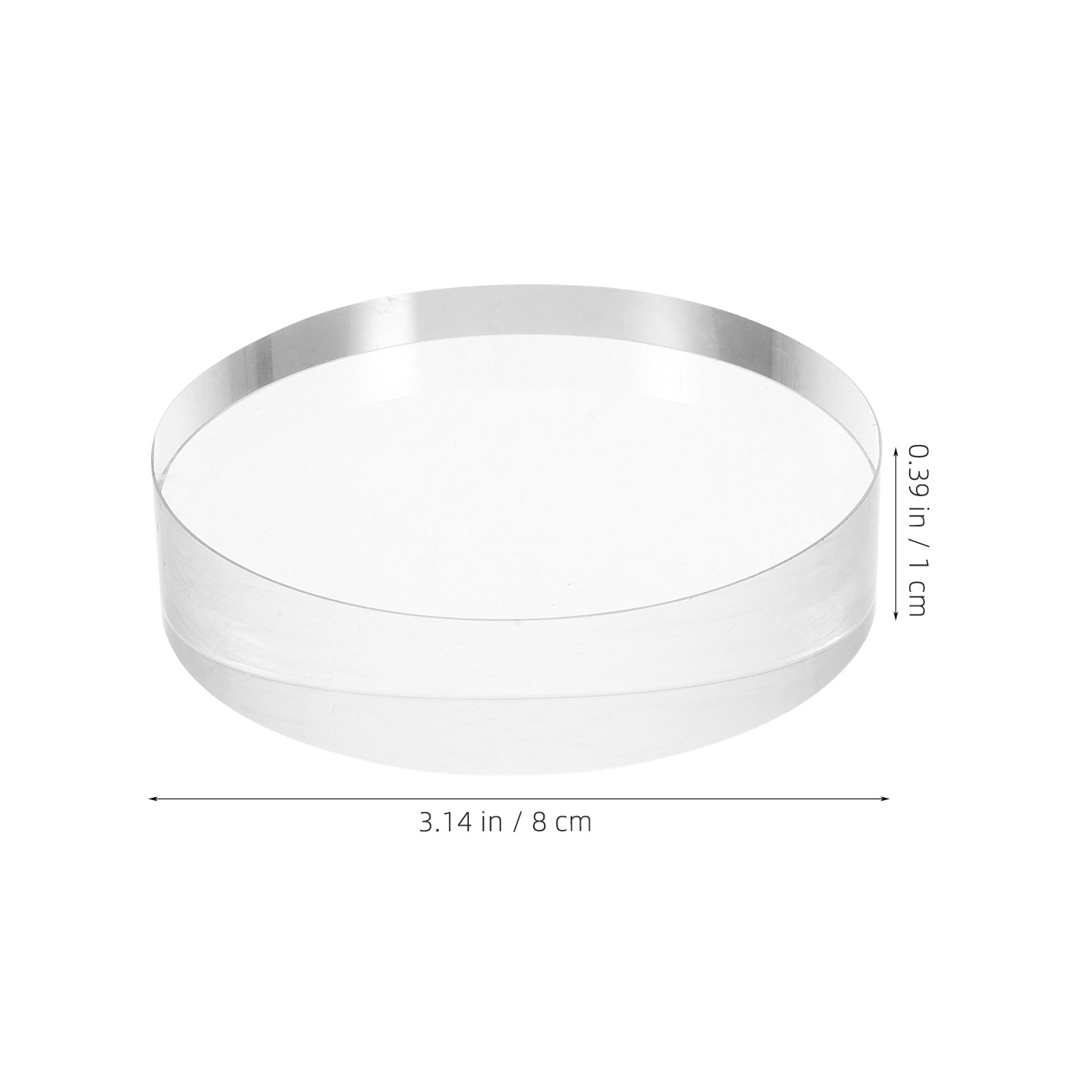 3.15 Inch Round Clear Crystal  - Book Weight Glass 리뷰 및 가격