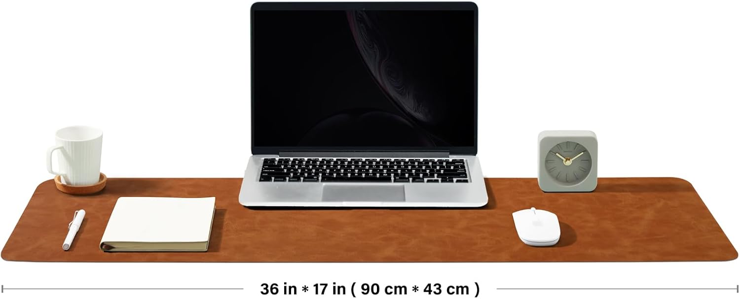 Distressed Leather Desk Mat -  - Leather Desk Pad 리뷰 및 가격