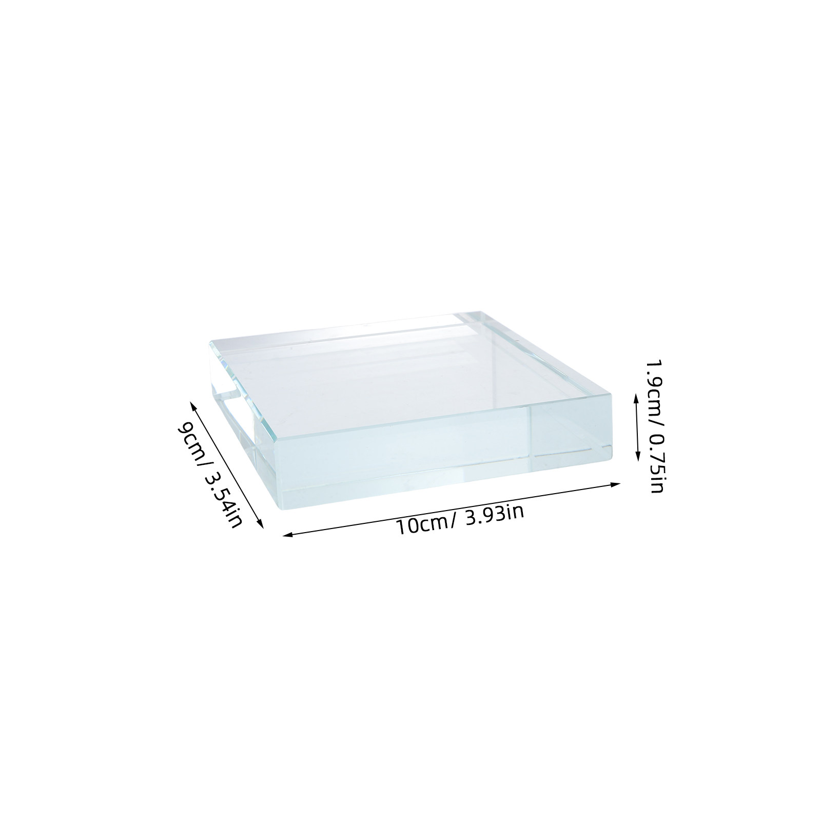Clear Glass Rectangle Paperwei - Paper Weight Crystal 리뷰 및 가격