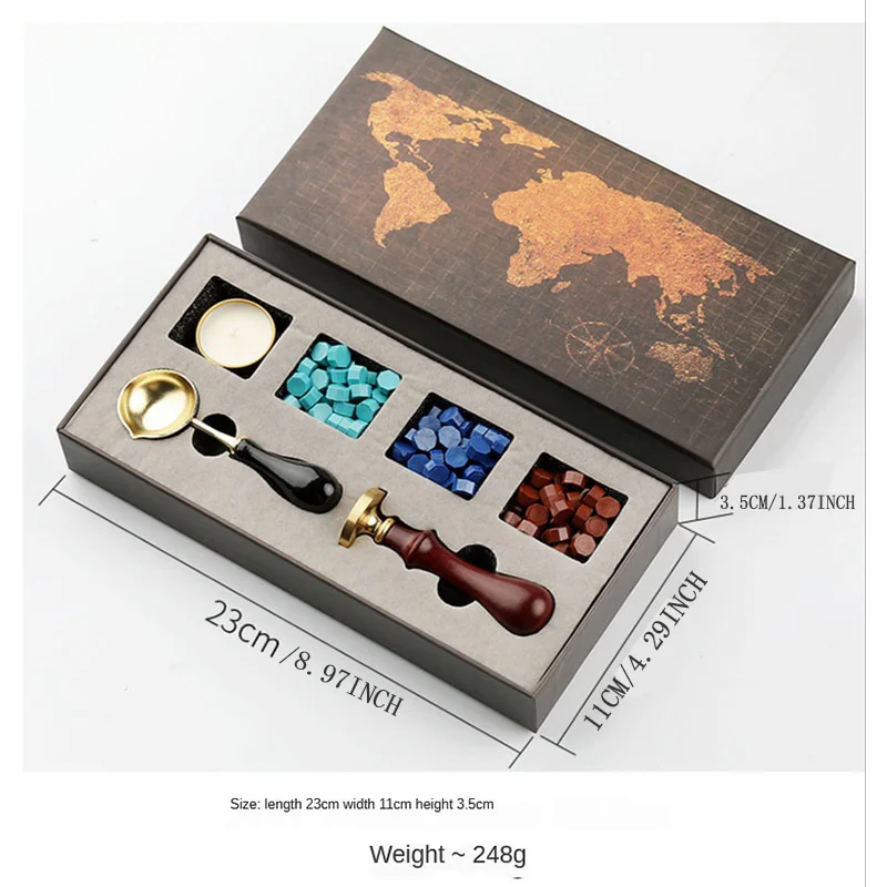 DIY Stamps Wax Seal Box Kit De - Wax Seal Stamp Set 리뷰 및 가격