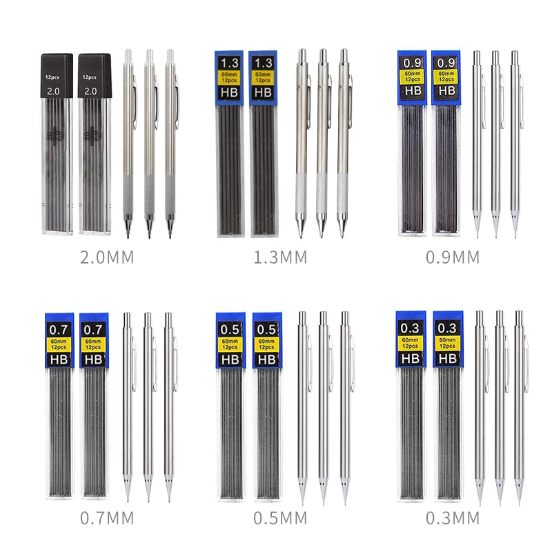 Full Metal Mechanical Pencil S - Mechanical Pencil 0.3 리뷰 및 가격