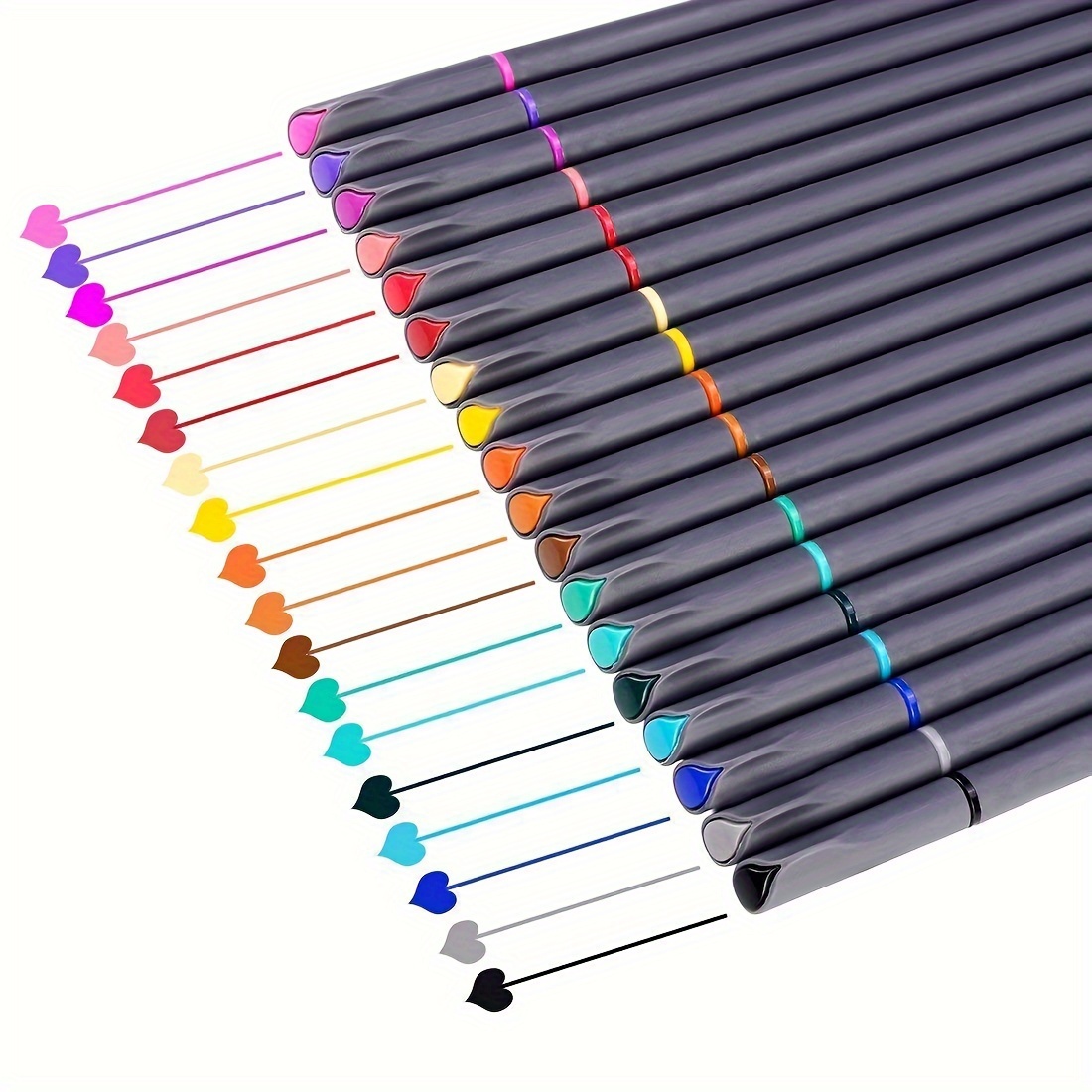 12-100pcs Colorful Line Drawin - Correction Pen Fine 리뷰 및 가격