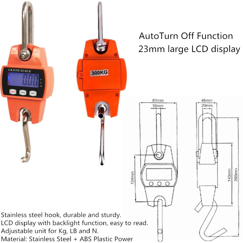Digital Crane Scale 500kg 1000 - Tape Dispenser Weighted 리뷰 및 가격