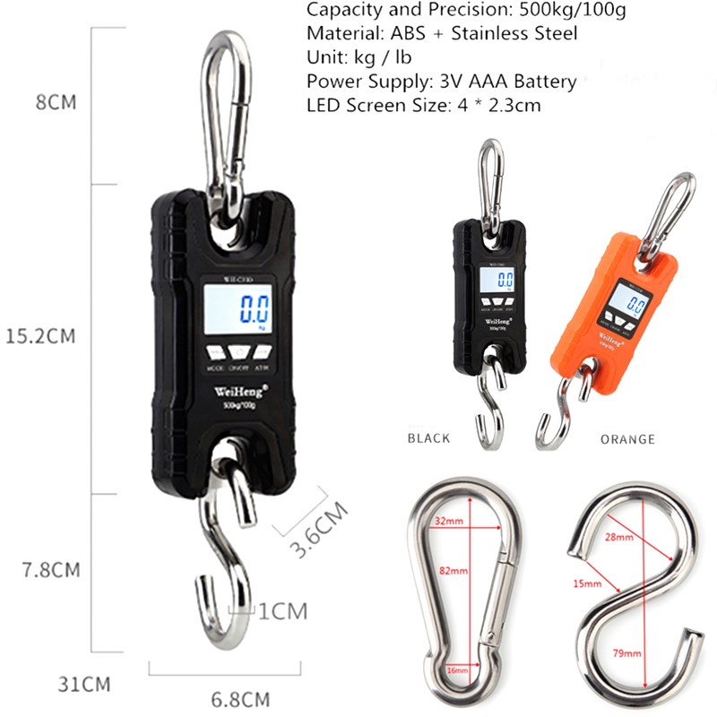 Digital Crane Scale 500kg 1000 - Tape Dispenser Weighted 리뷰 및 가격